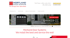 Desktop Screenshot of mortlanddoor.com